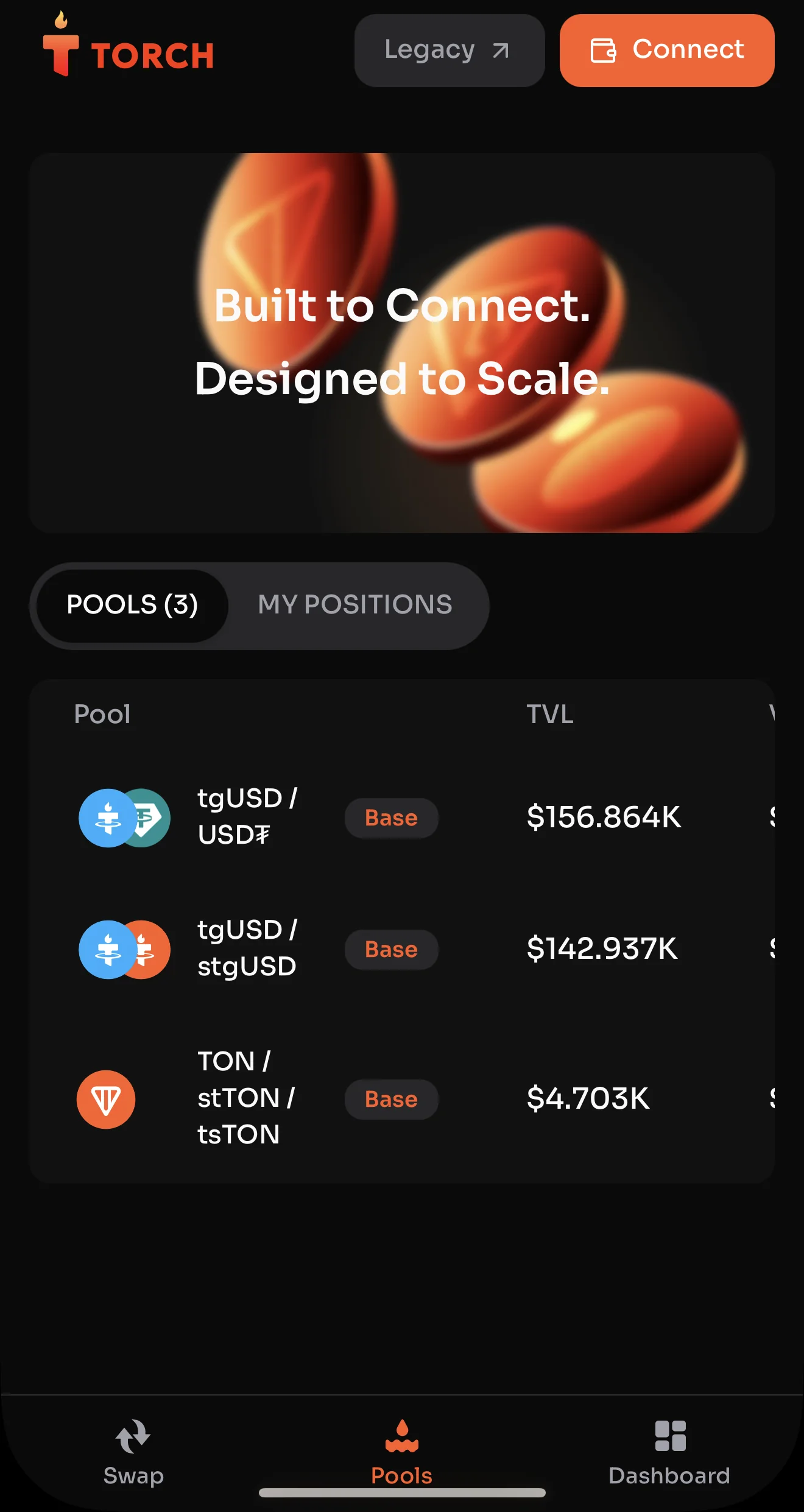 Torch DEX — Aperçu 3