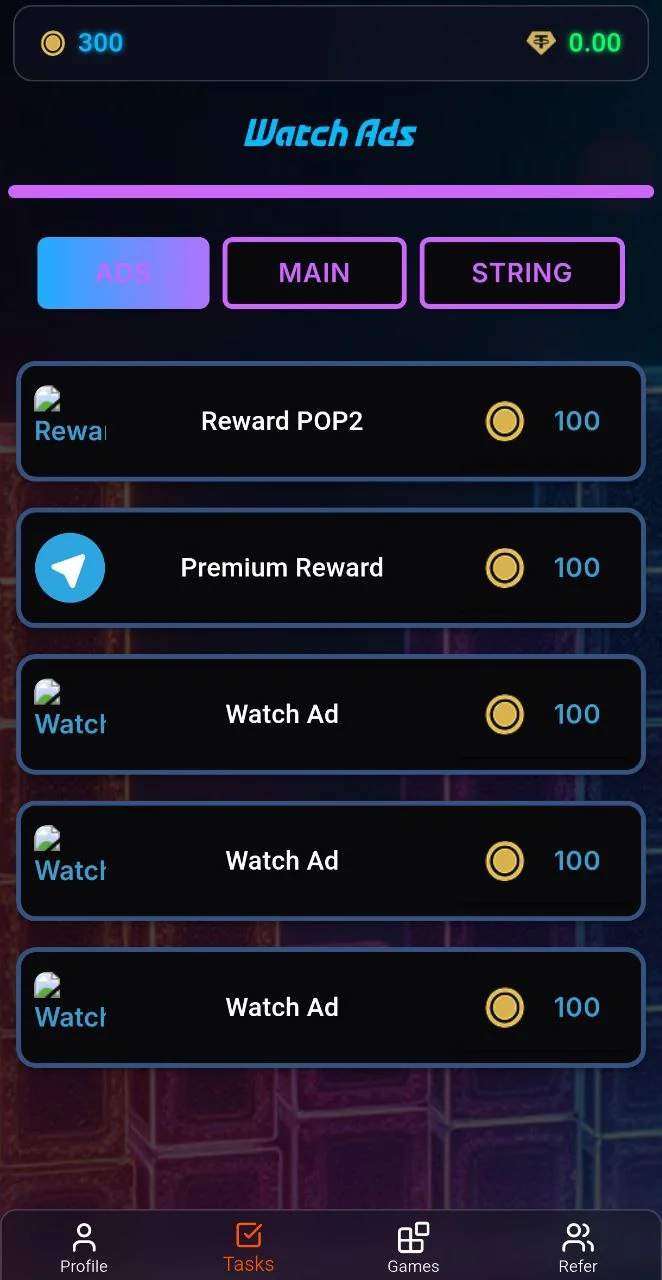 String Tetris — Preview 4