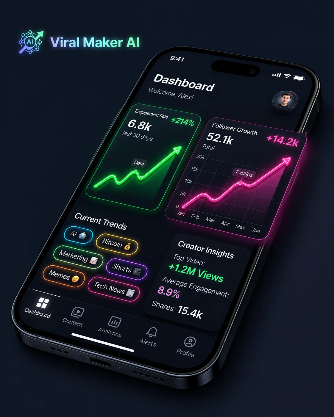 Viral Maker AI — Pratinjau 3