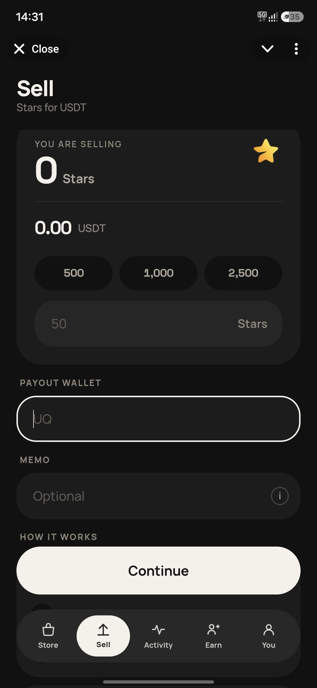 StarStore | Sell.Buy.Stars — Preview 3