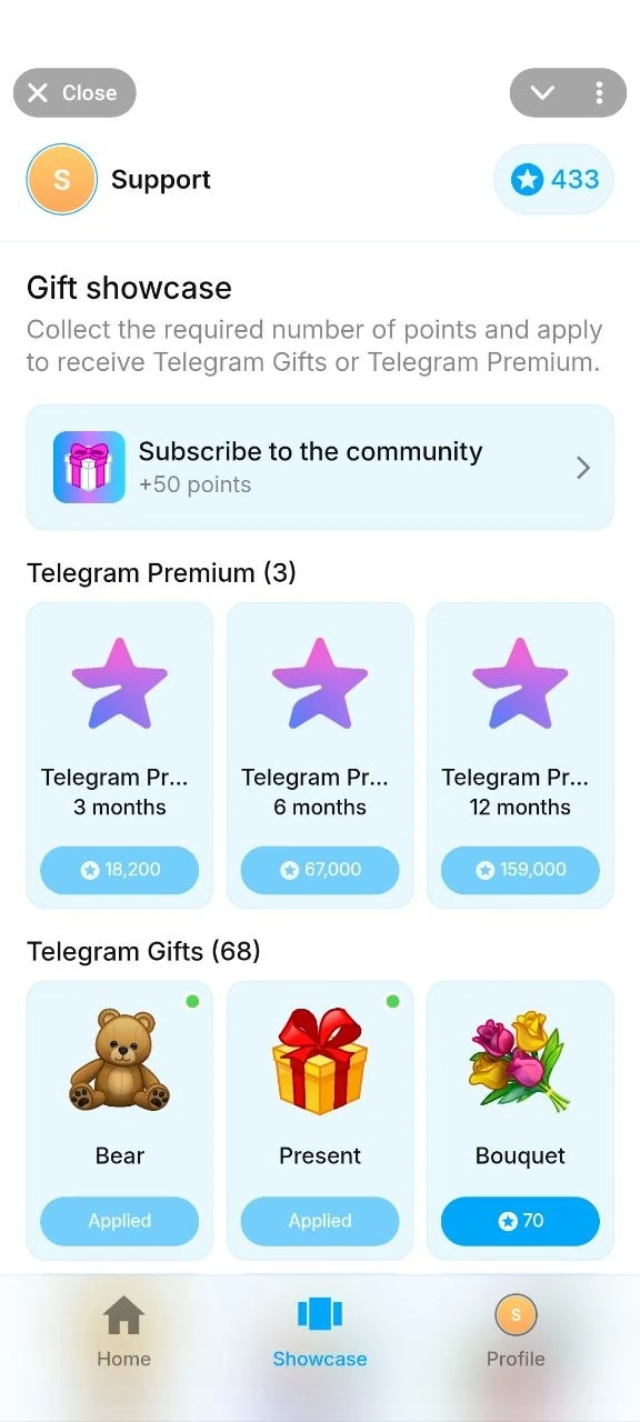 BoxRush – Gifts on Telegram — Preview 2