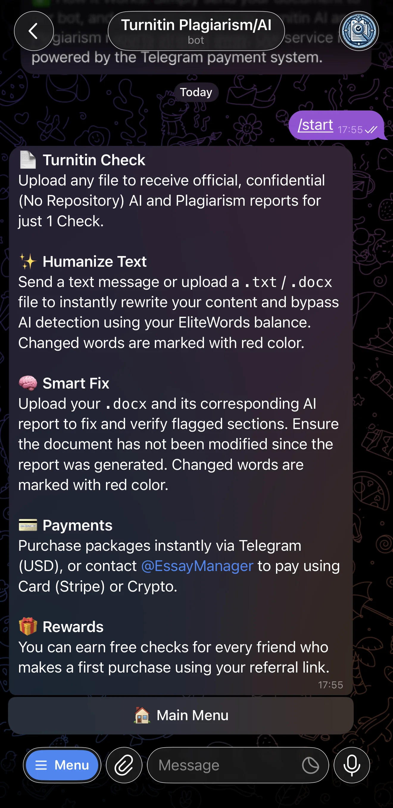 Turnitin Plagiarism/AI — Preview 2