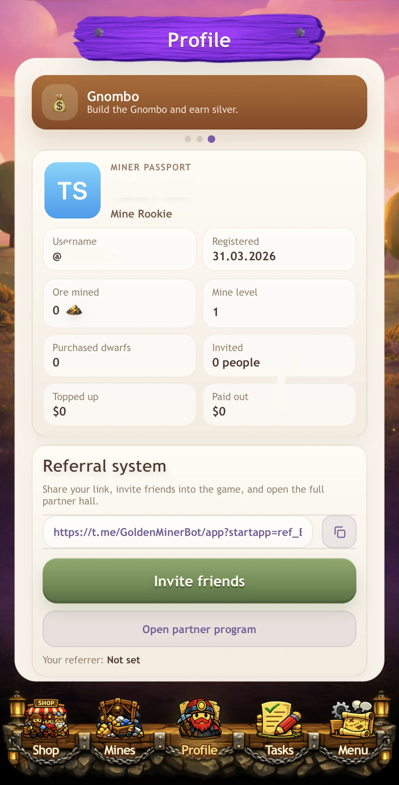 Golden Miner — पूर्वावलोकन 1