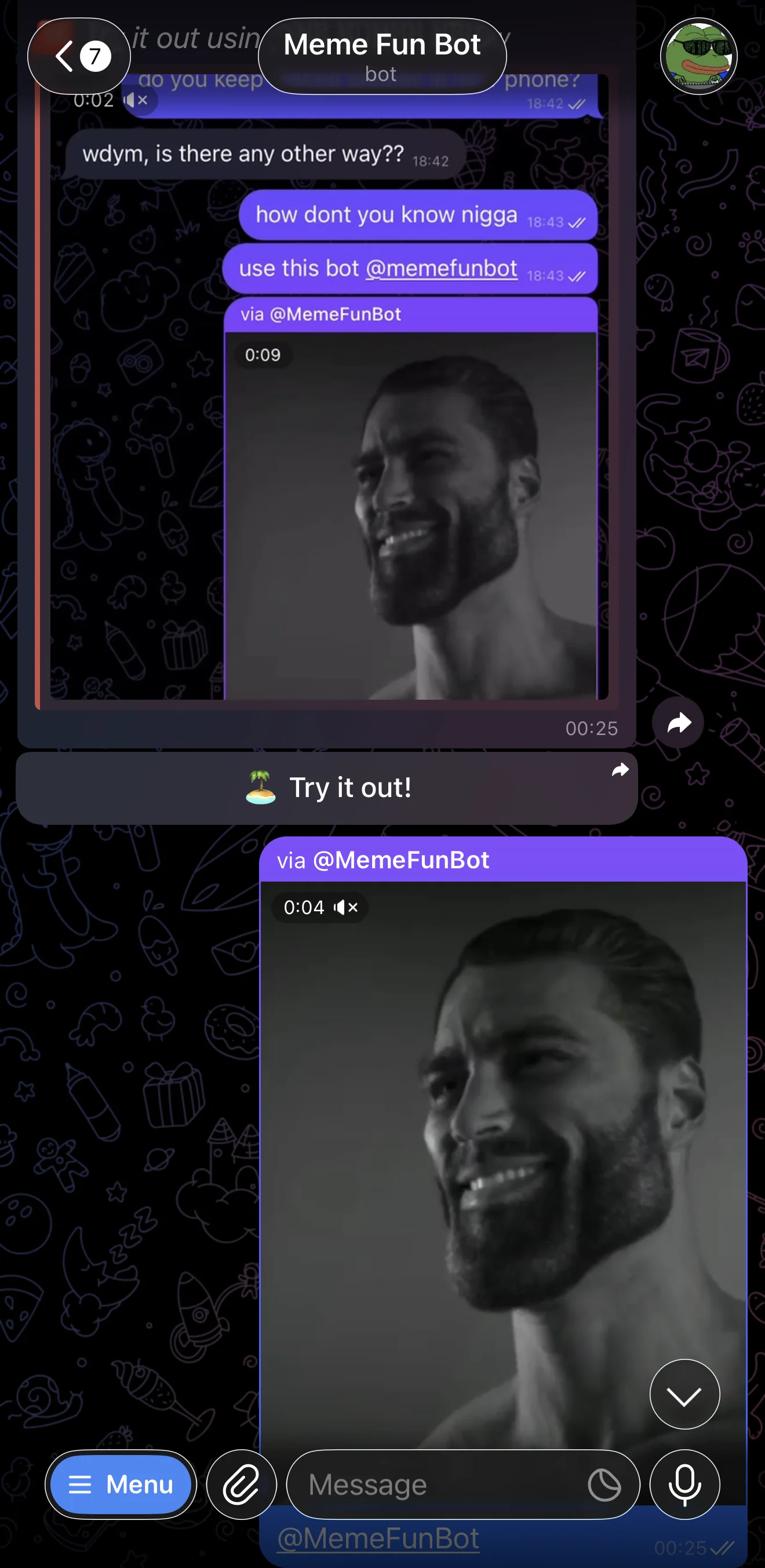 Meme Fun Bot โ Preview 2