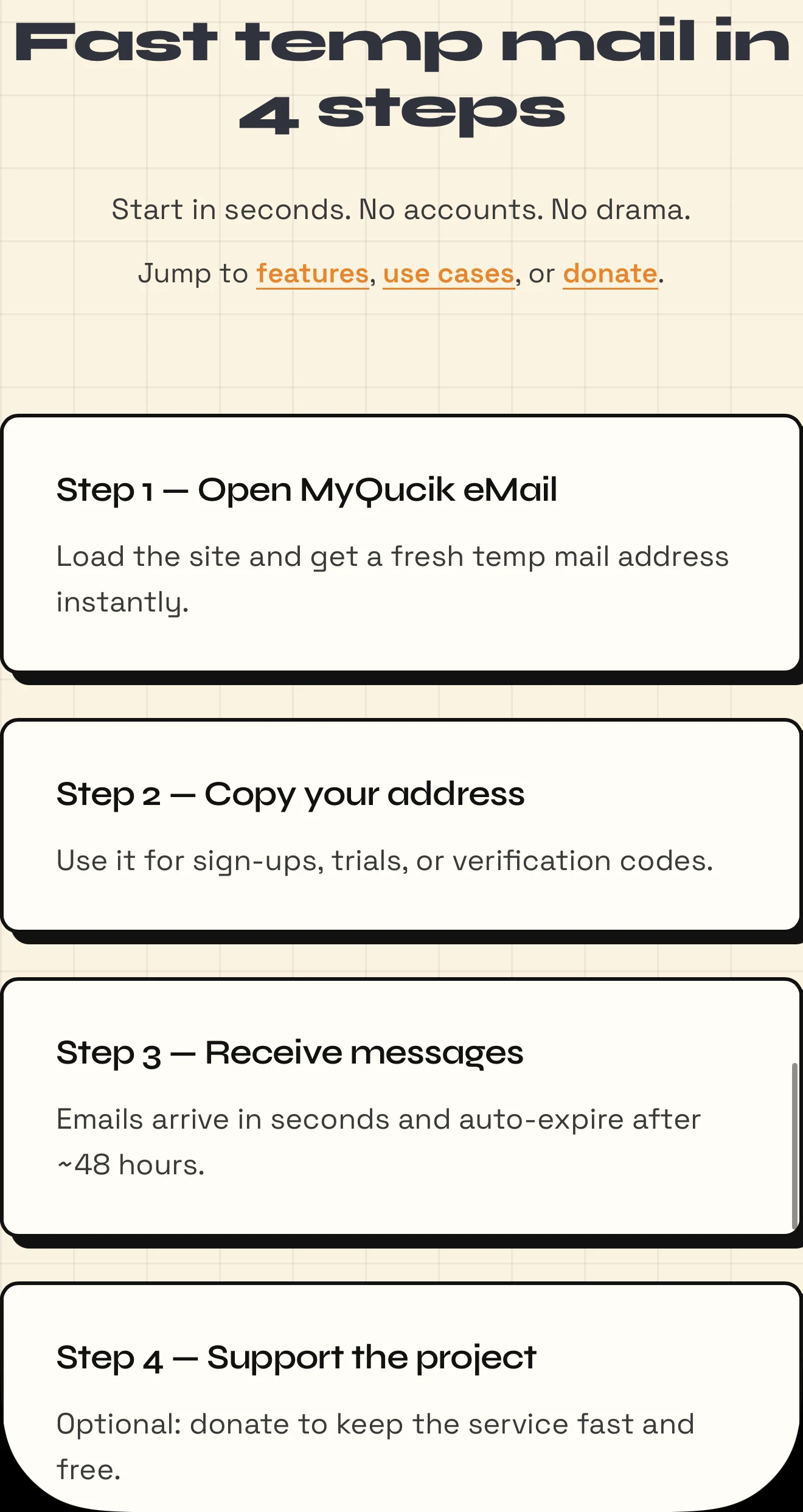 MyQuick eMail — Перегляд 3