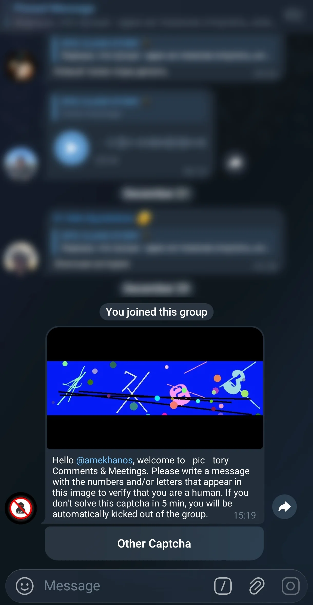The Join Captcha — Preview 2