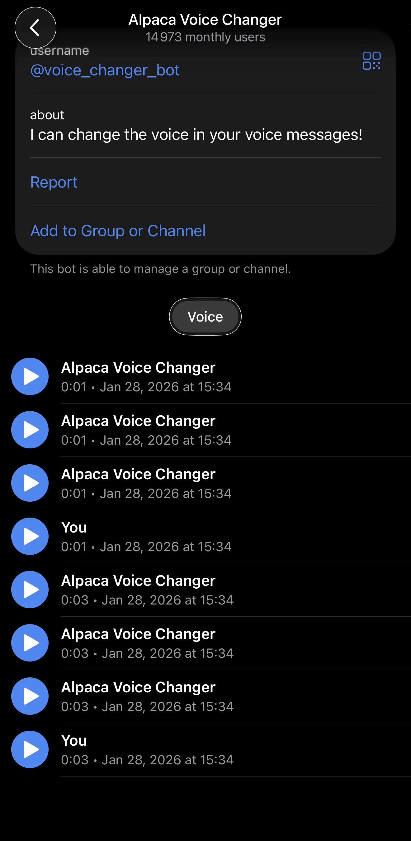 Alpaca Voice Changer — Preview 3