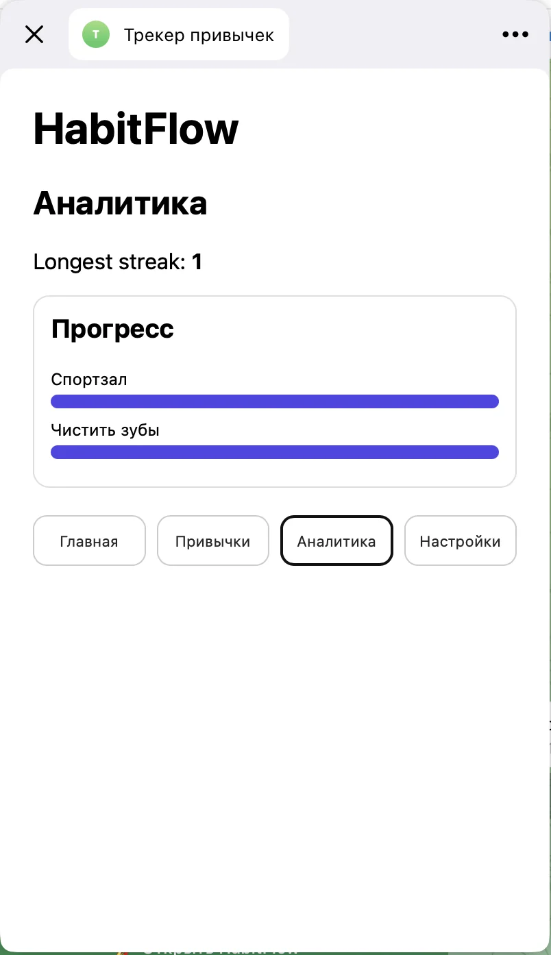 Трекер привычек — पूर्वावलोकन 3