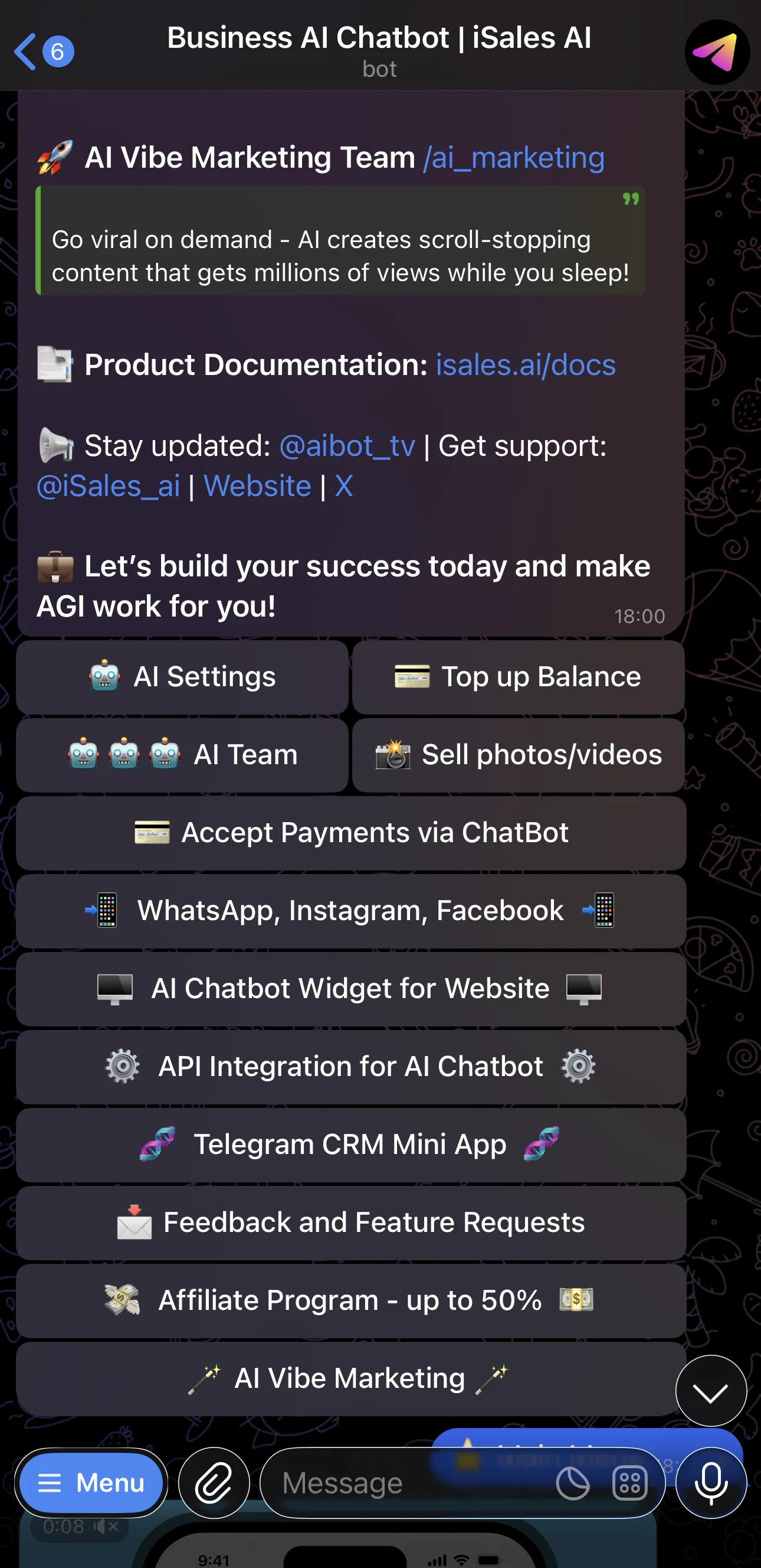 Business AI Chatbot | iSales AI — Превью 3
