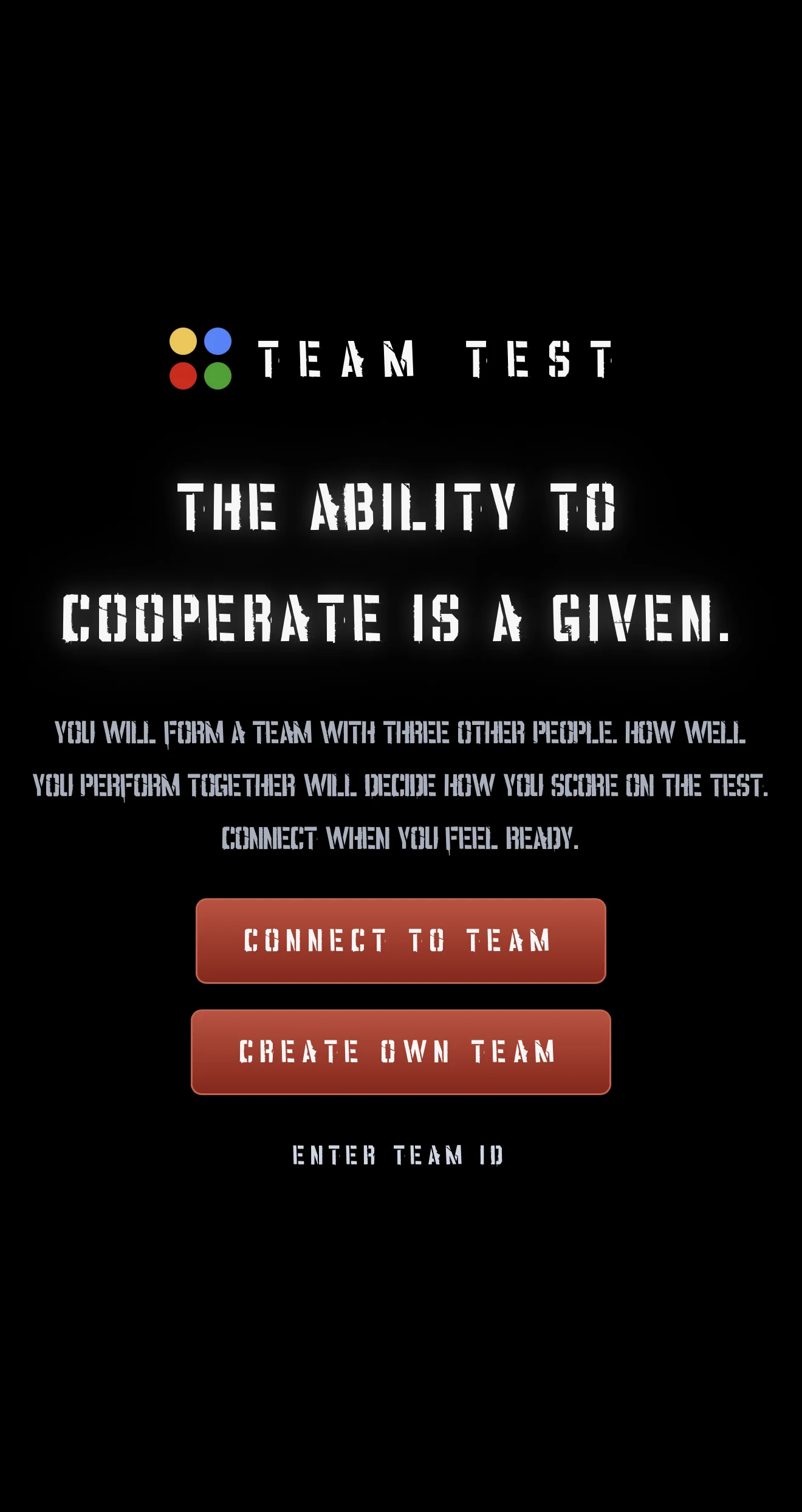 Team Test — Aperçu 1
