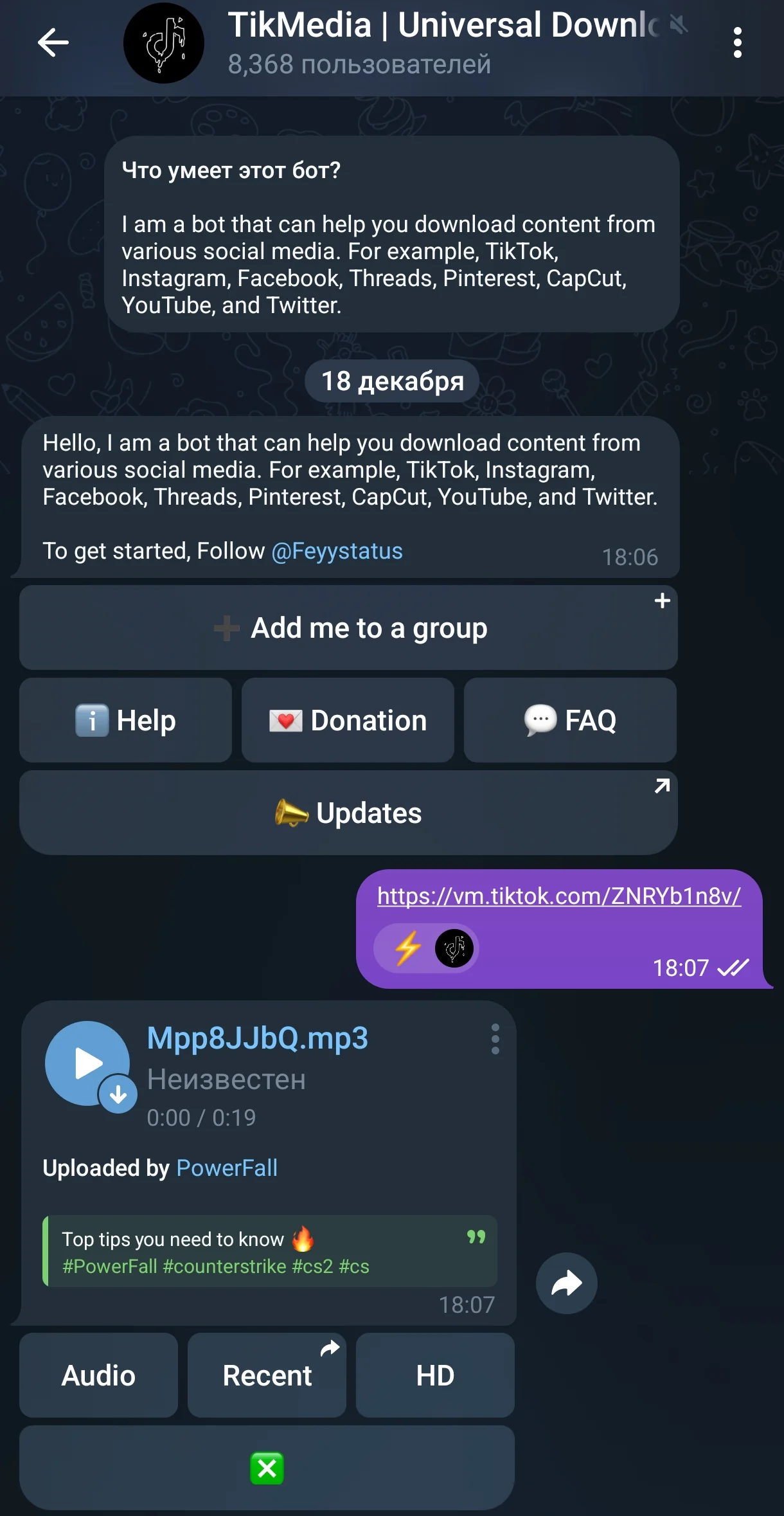 TikMedia | Universal Downloader — Preview 2