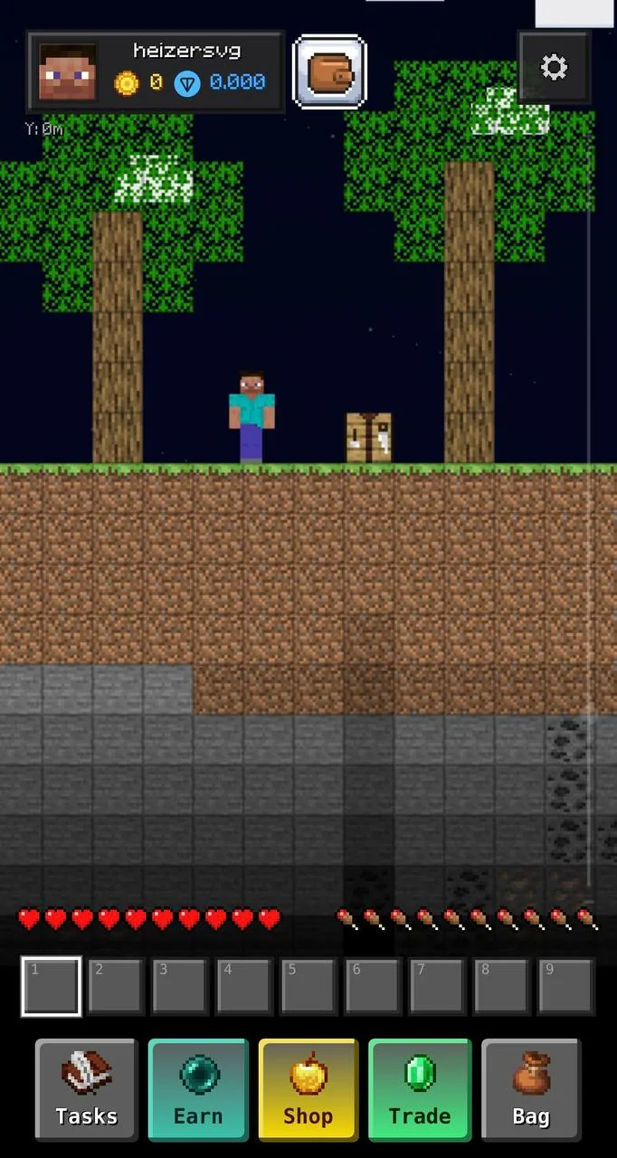 Minegram — Pratinjau 2