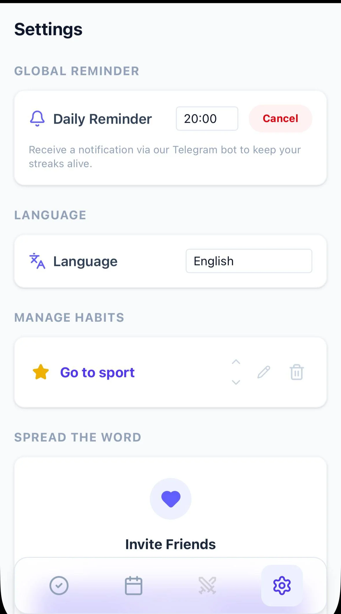 Habit Tracker — Preview 3