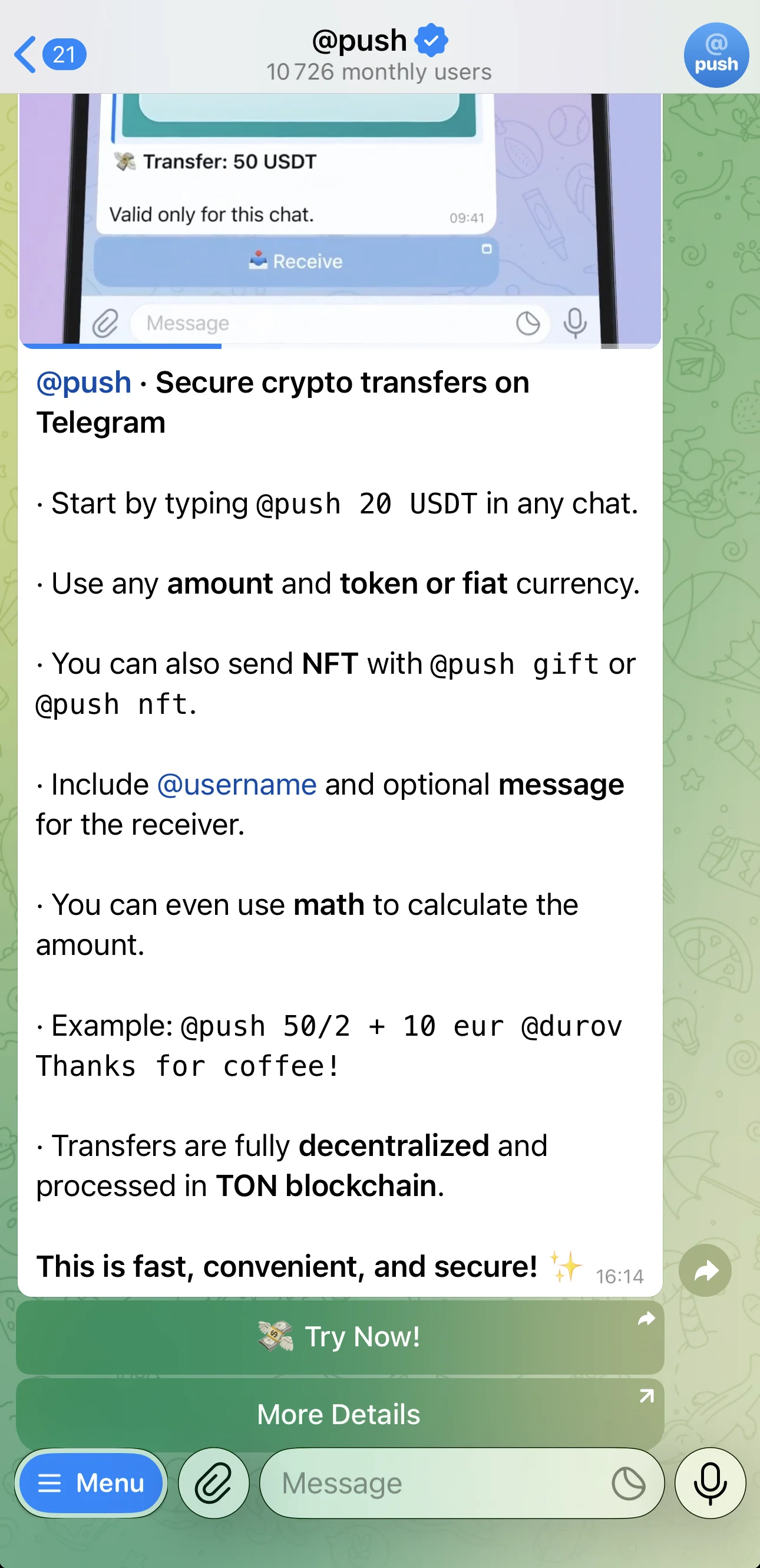 @push — Preview 1