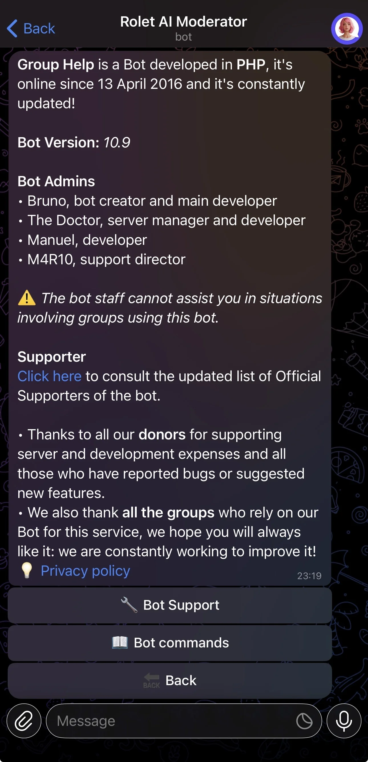 Rolet AI Moderator — Превью 3