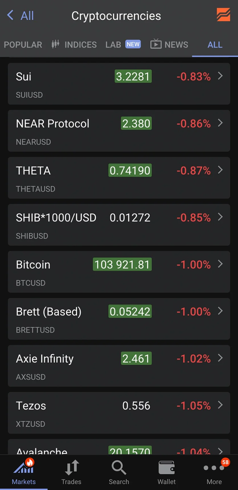 Libertex: Trade CFDs Online (EU) — Aperçu 4