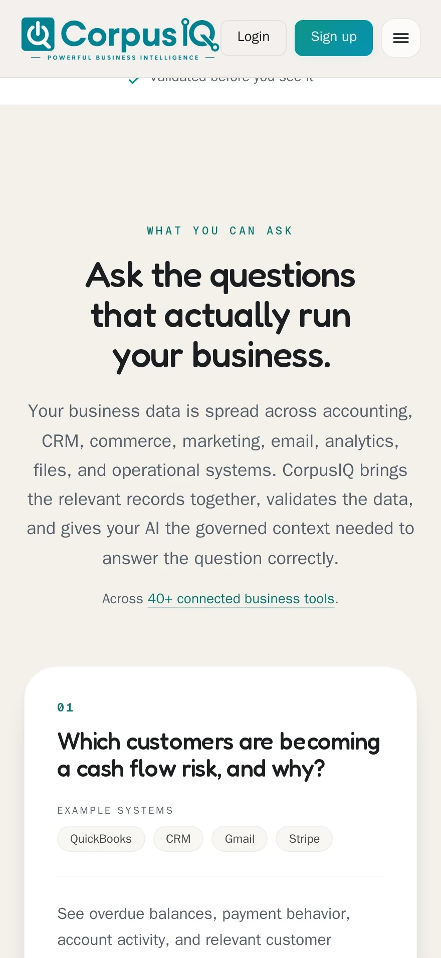 CorpusIQ — Preview 3