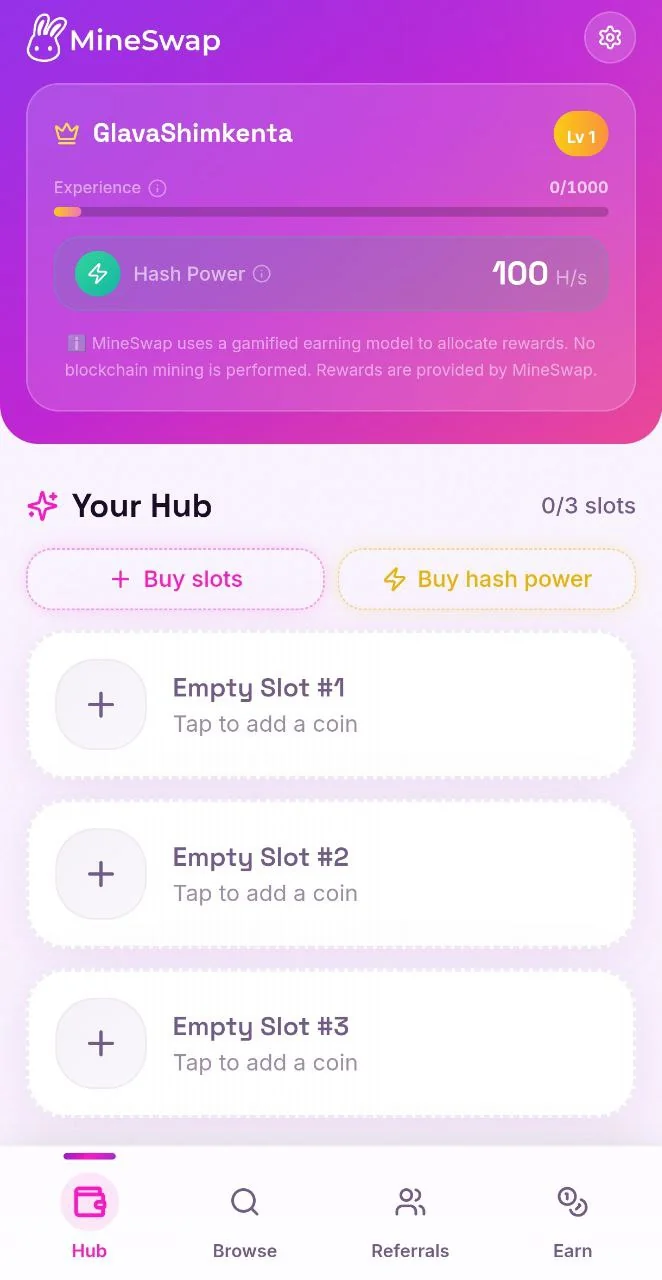 MineSwap — Preview 1