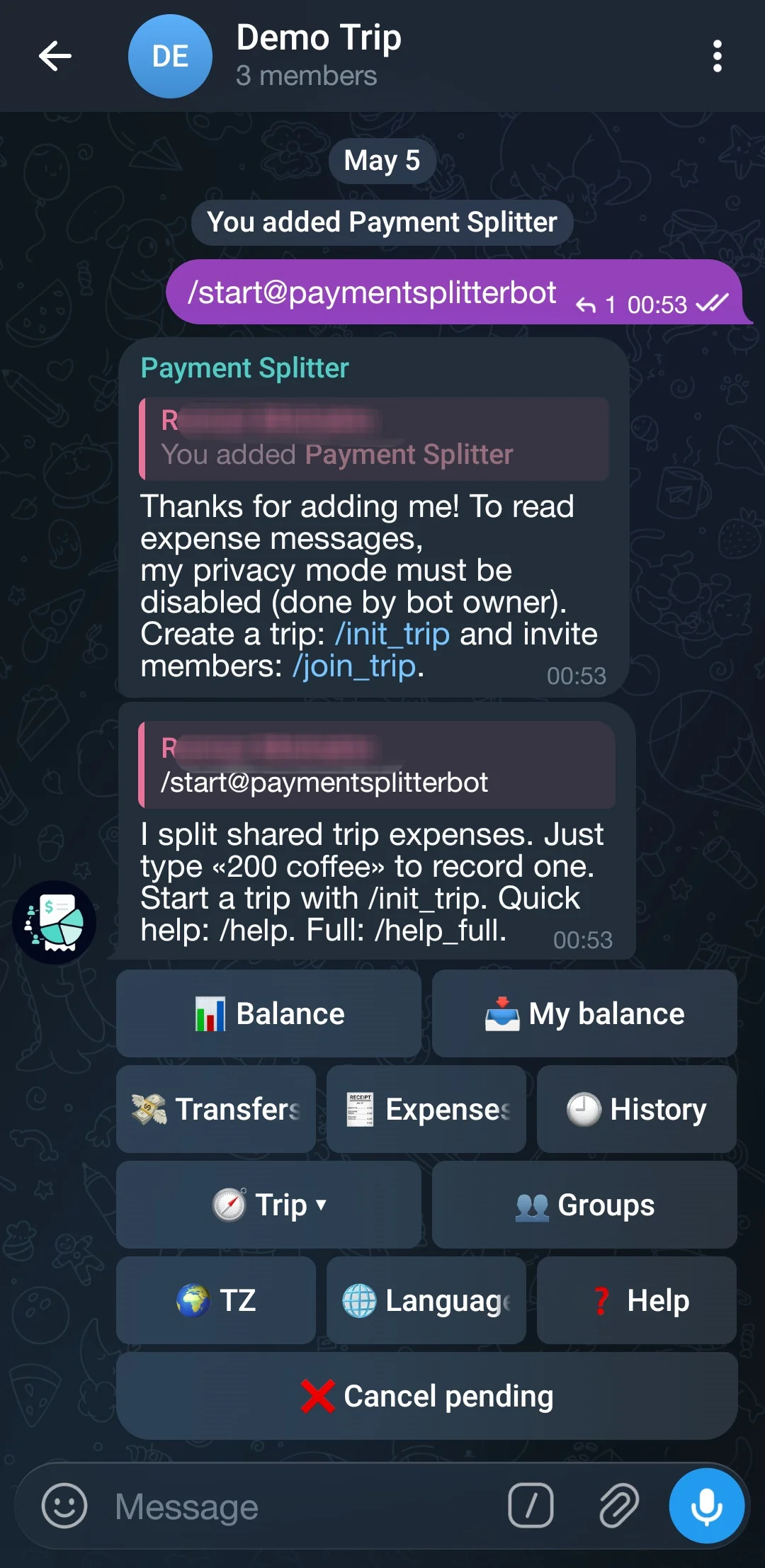 Payment Splitter — Pratinjau 2