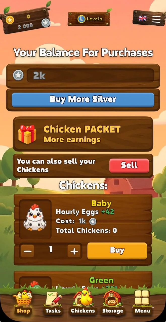 Chicken's EU 🐤 — Preview 3