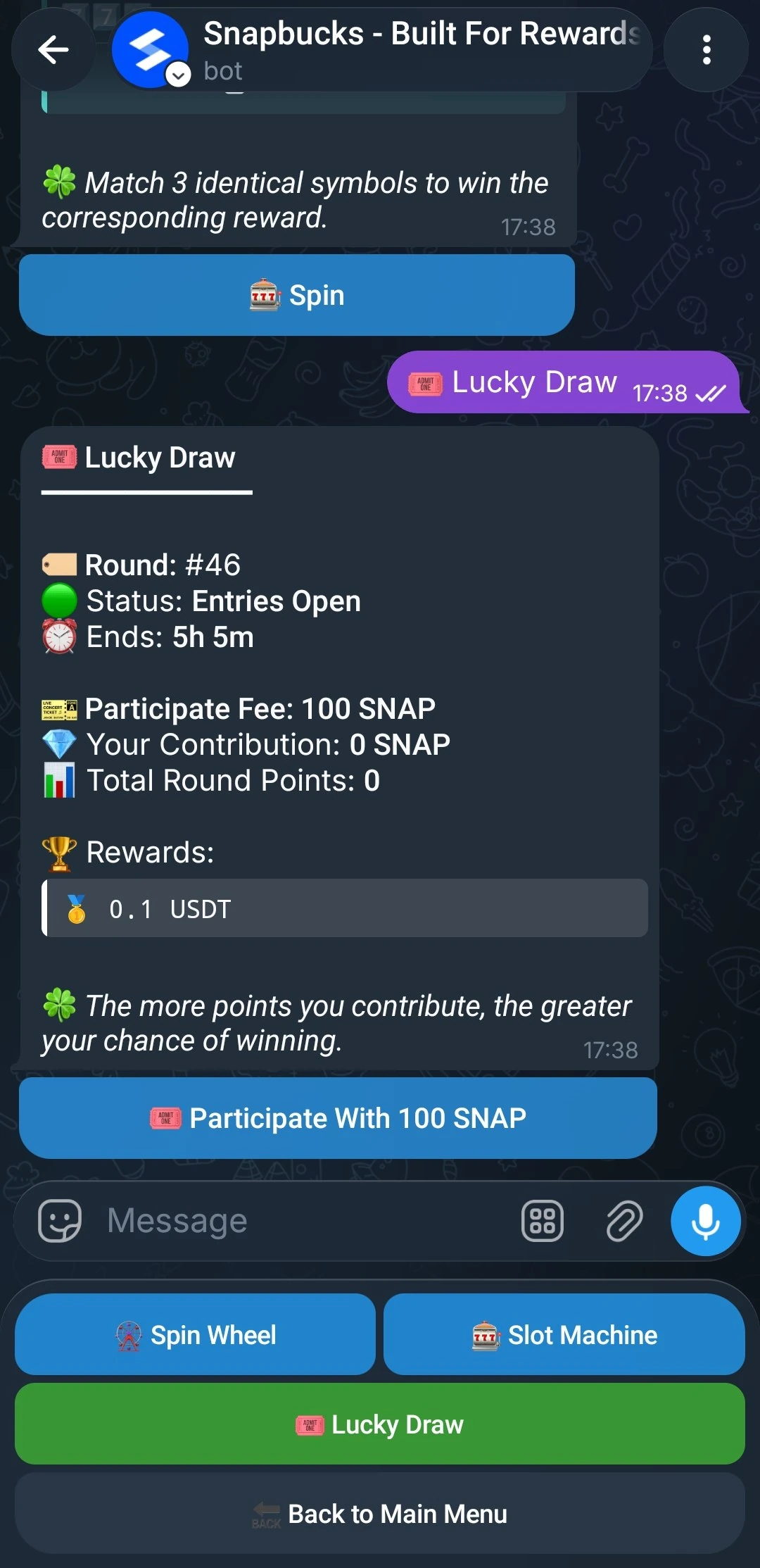 Snapbucks  — Превью 2