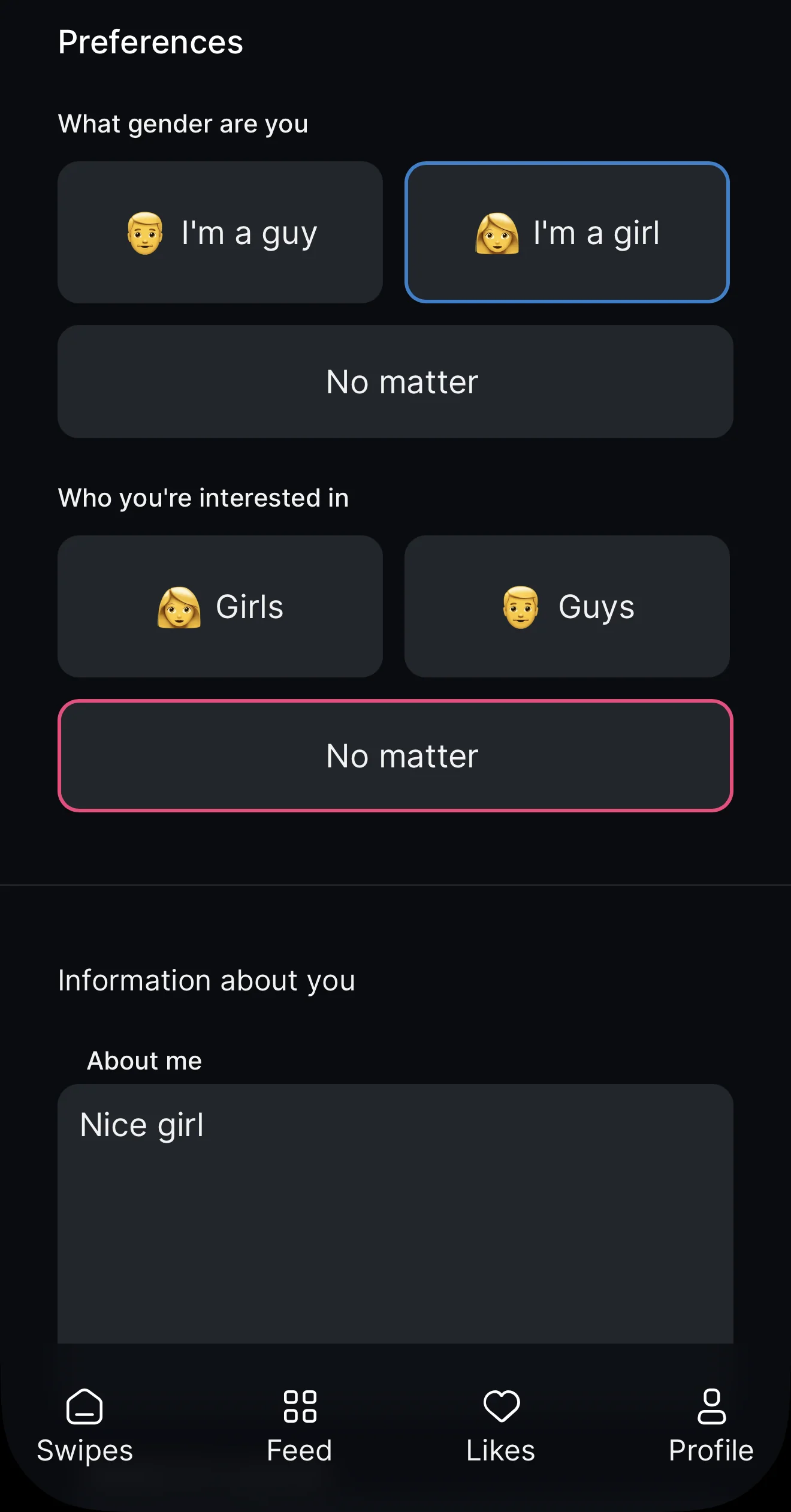 Swipy Dating ❤️ — Preview 2