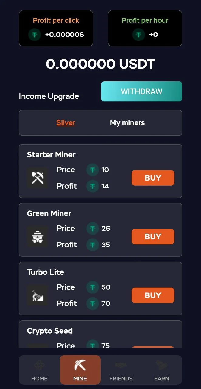 Royal Miner — Preview 2
