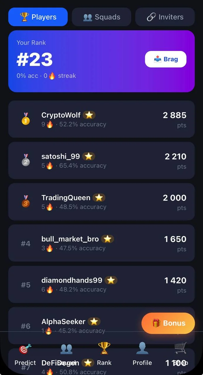 Squad Signal — Preview 3