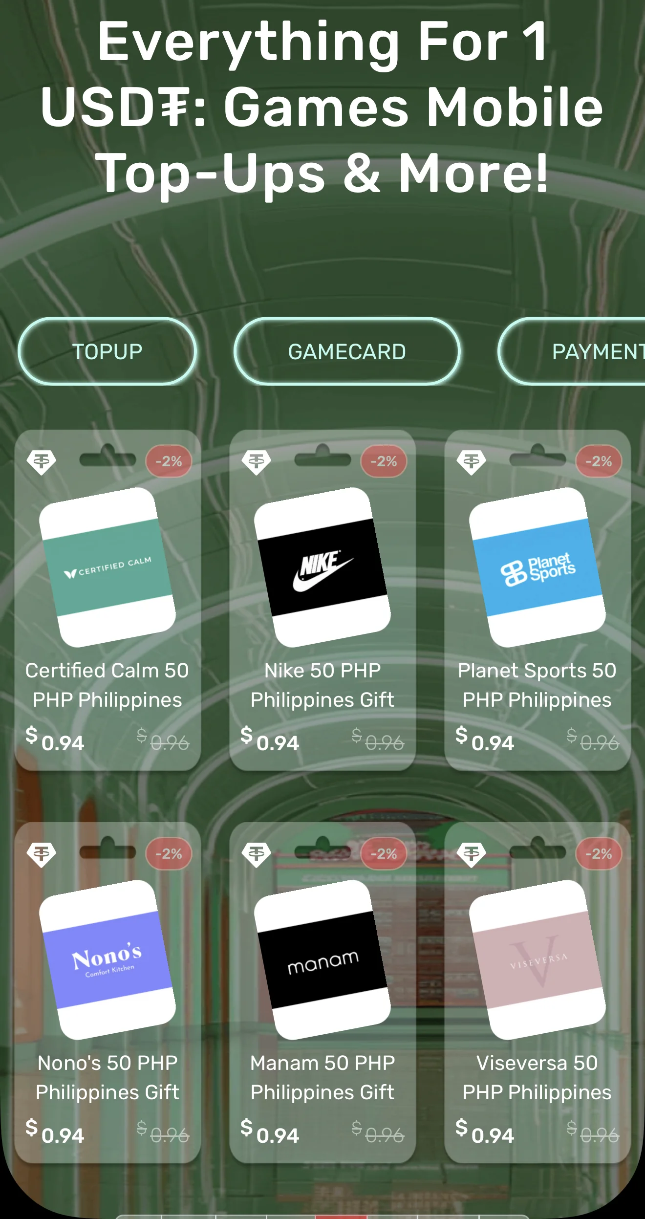 Shop 1 USDT — Preview 2
