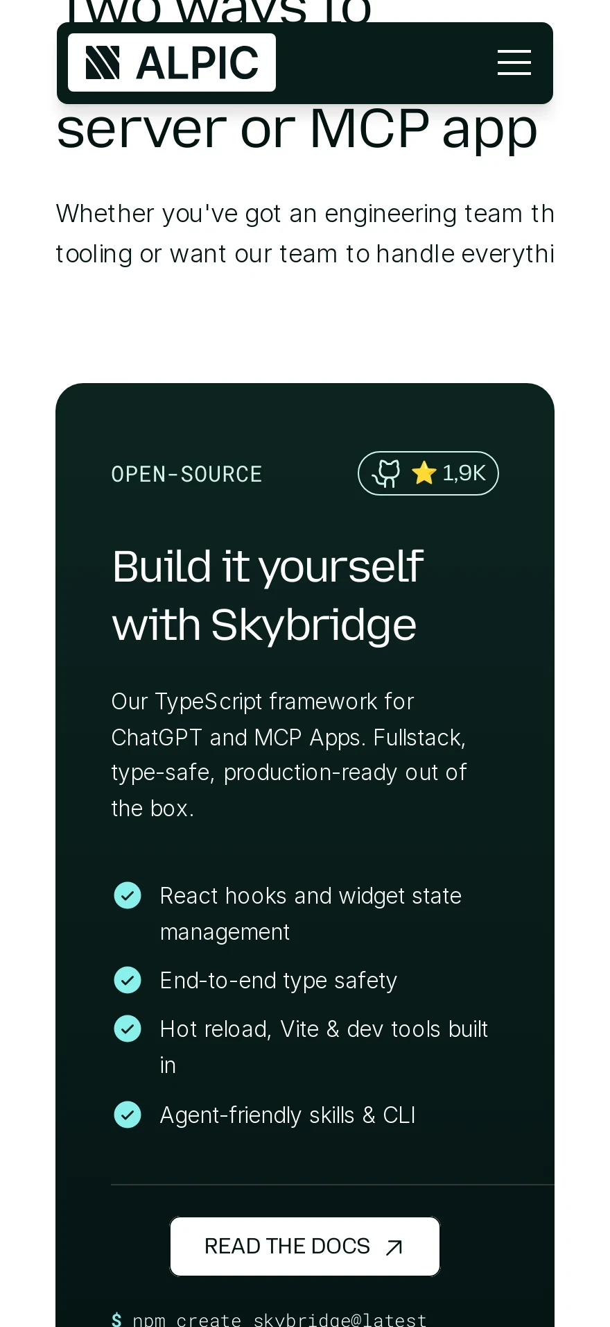 AlpiX — Preview 3