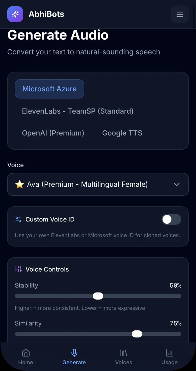 Text to Speech Bot ✨ — Preview 3