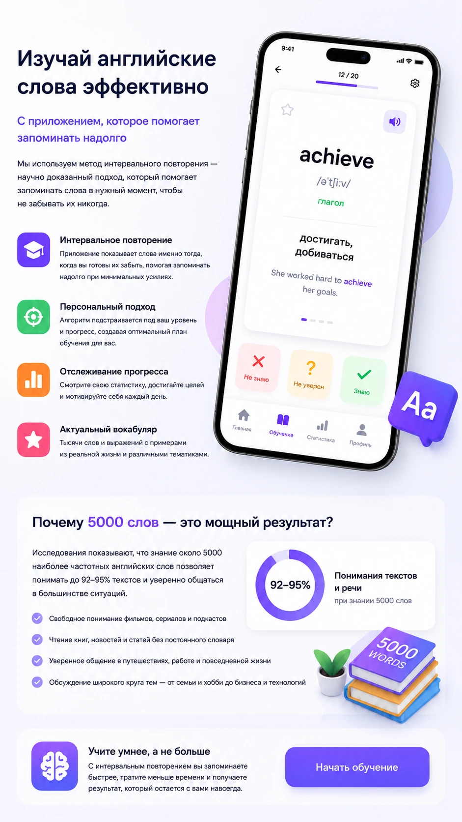 Appwords. Вокабуляр английских слов — पूर्वावलोकन 1