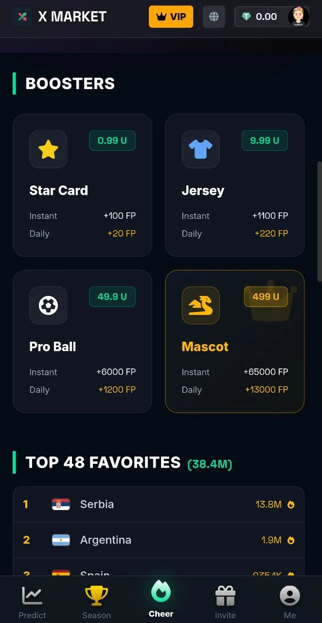 X-Market (World Cup Mining) — Preview 4