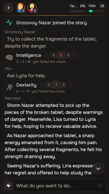 Tenverse (AI RPG) — Превью 2