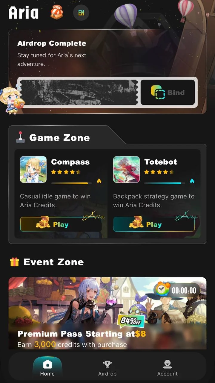 Aria Game — Pratinjau 1