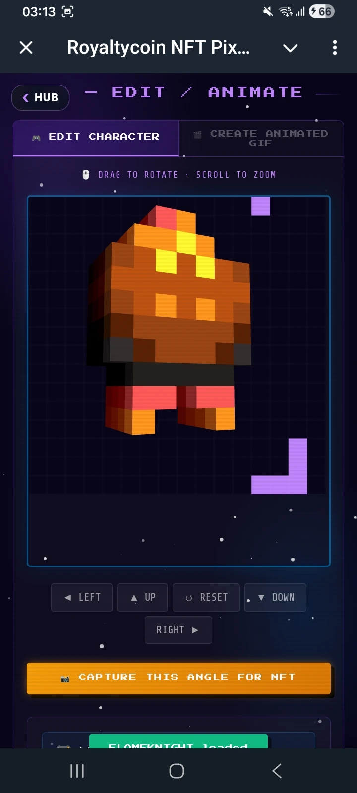 Royaltycoin NFT Pixel art — Preview 2