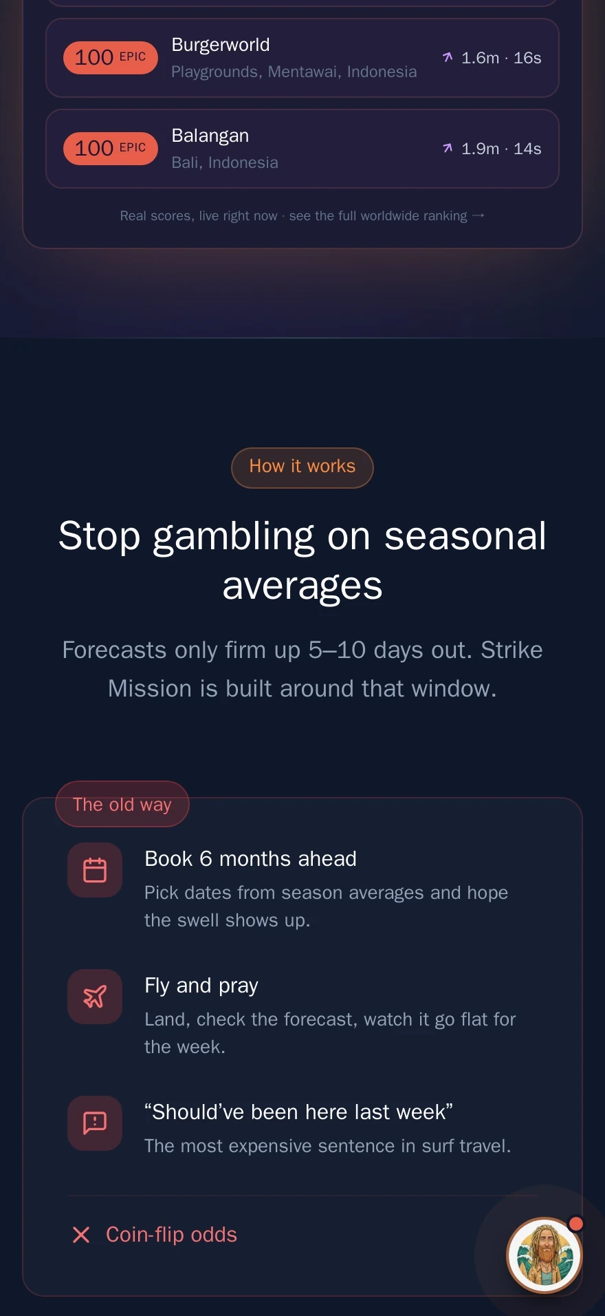 app.strikemission/surf-trip-planner — Preview 2