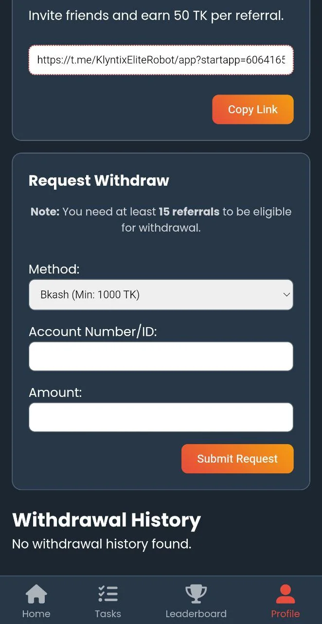 Klyntix Elite Bot — Preview 5