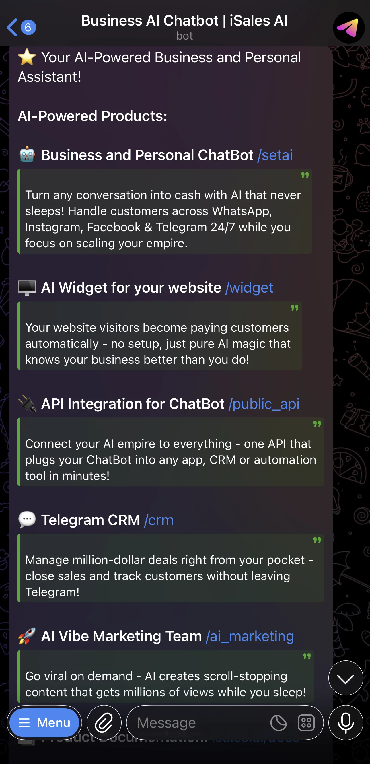 Business AI Chatbot | iSales AI — Превью 2