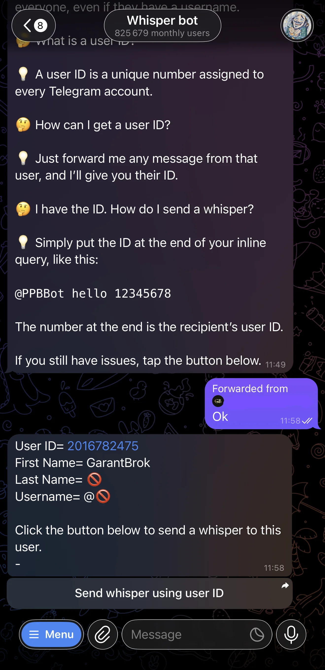 Whisper bot — Preview 5