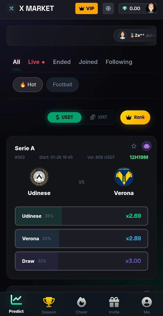 X-Market (World Cup Mining) — Preview 1