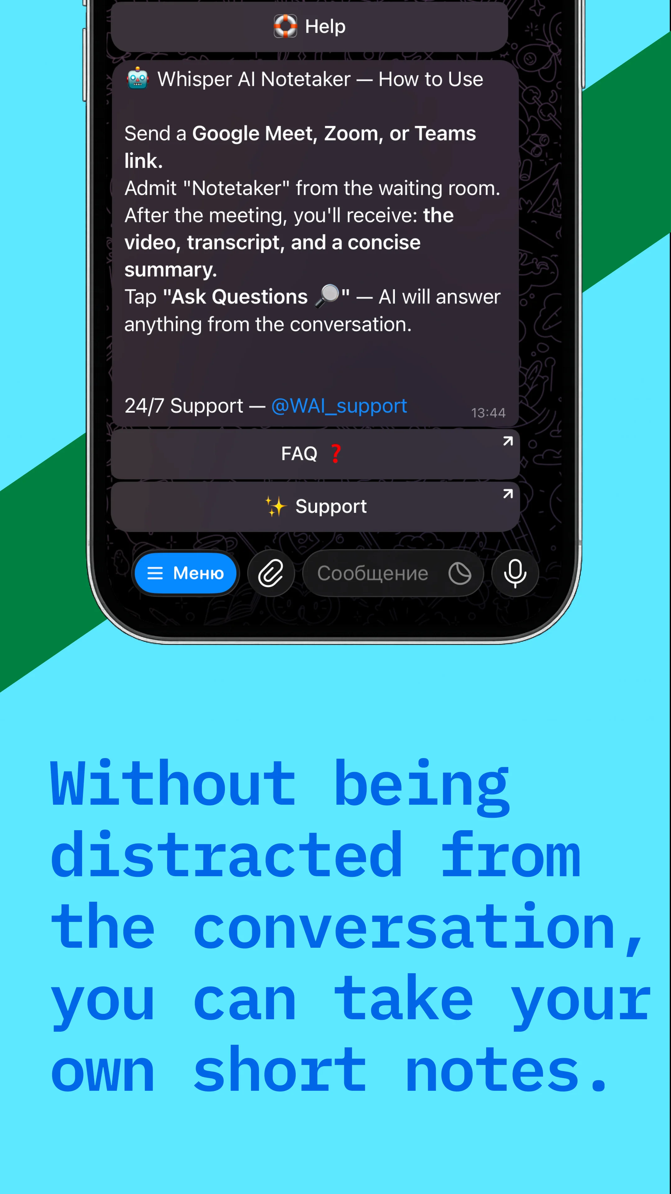 Whisper Notetaker — Preview 2