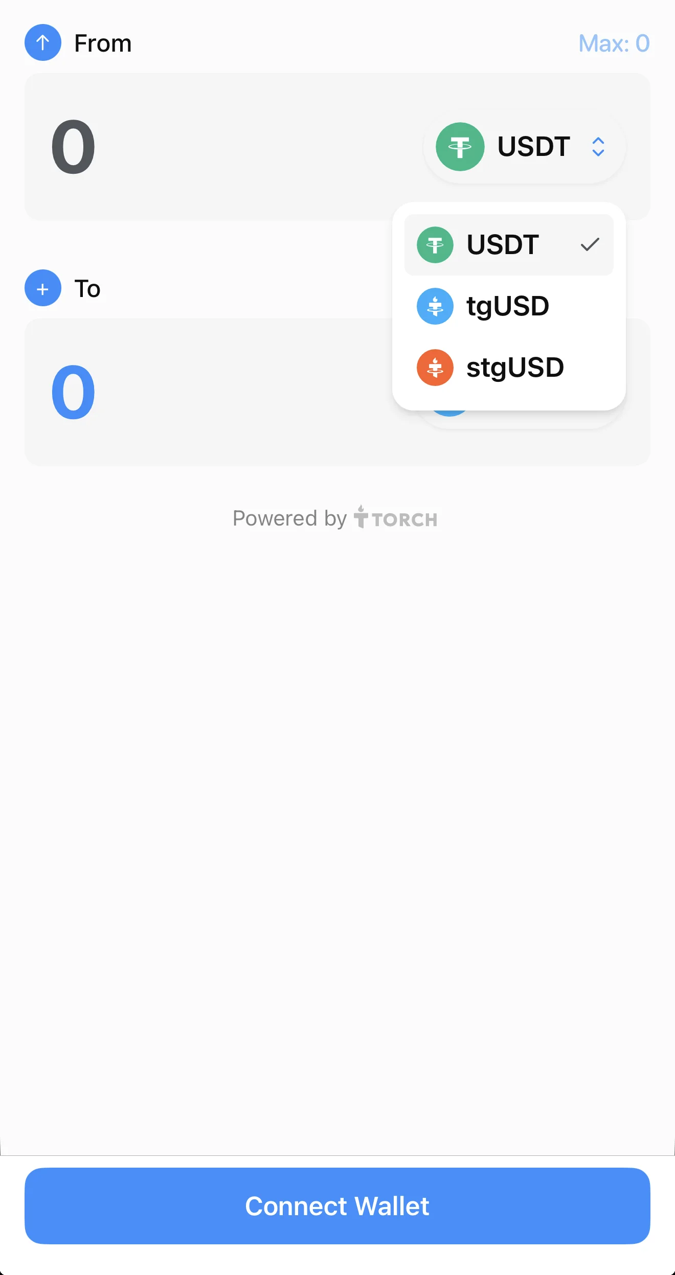 tgUSD Bot — Preview 4