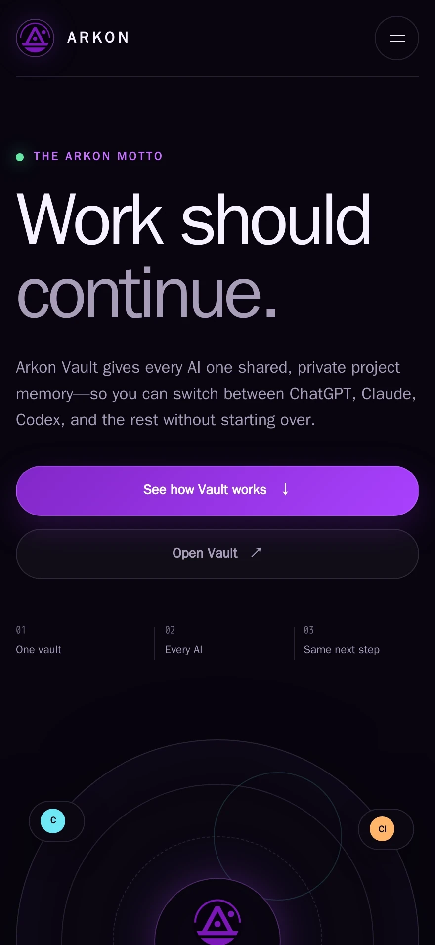 Arkon Vault — Preview 1