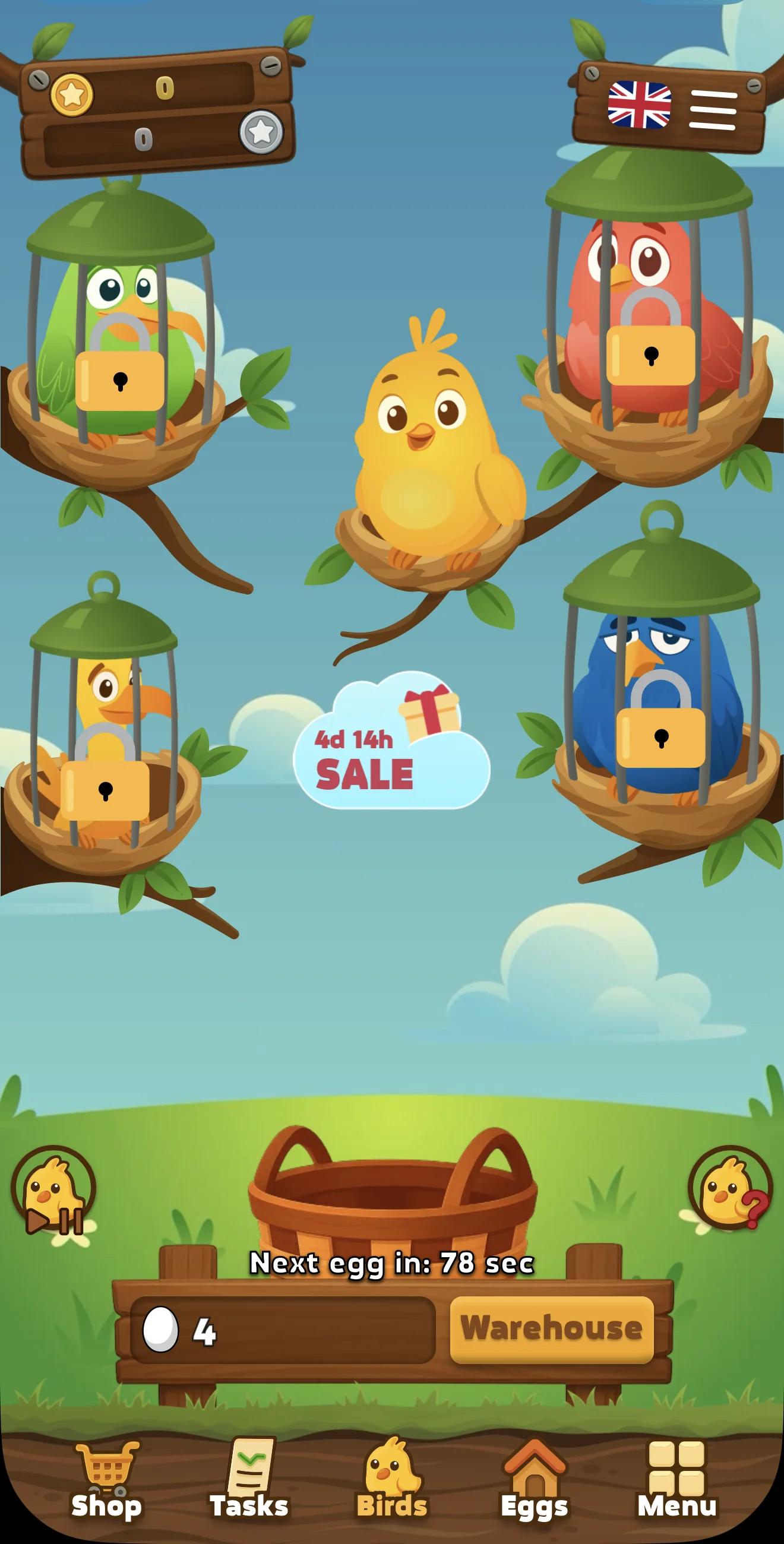 Stars Birds — Pratinjau 1