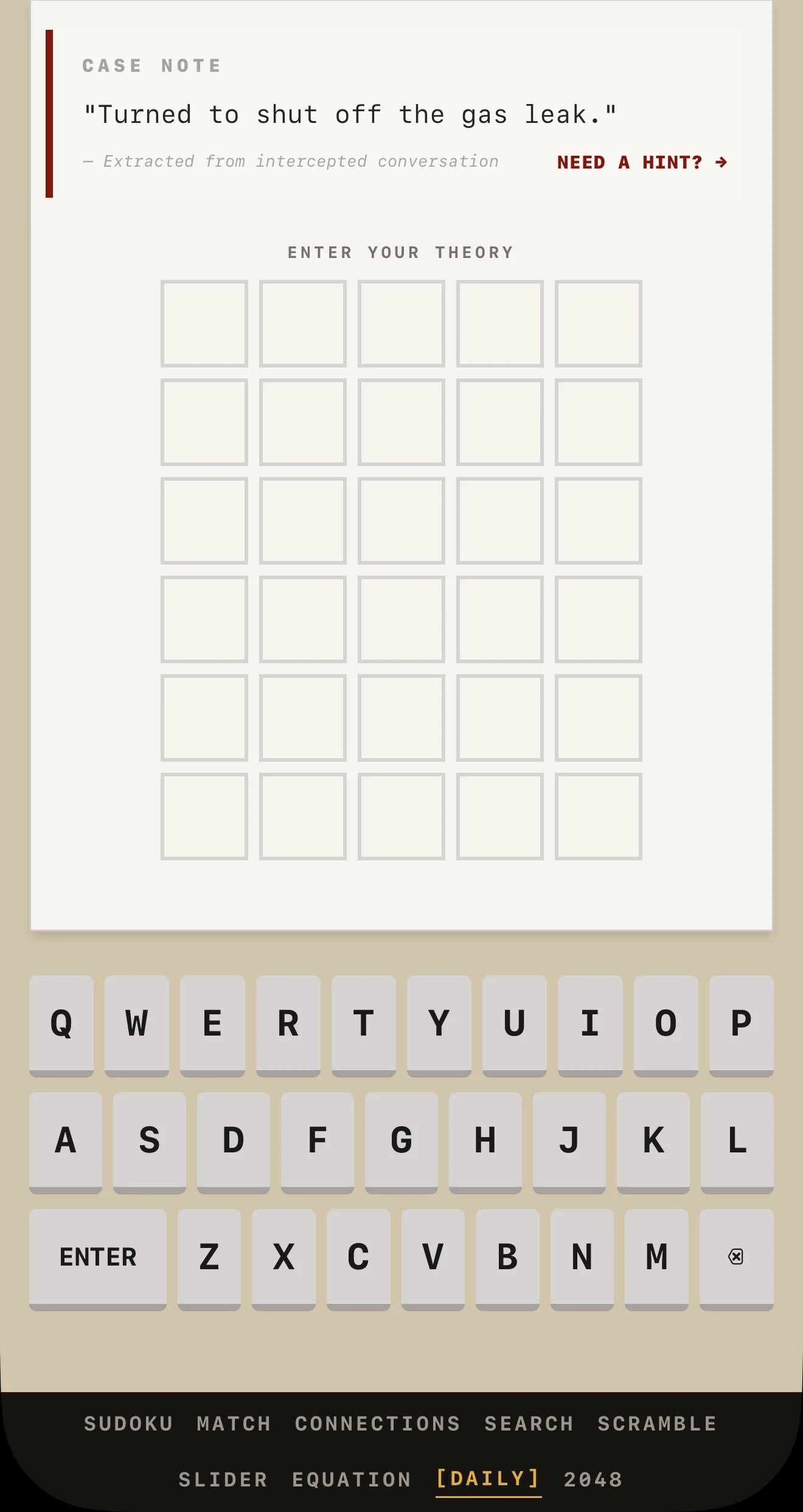 DetectivePuzzles — Preview 4