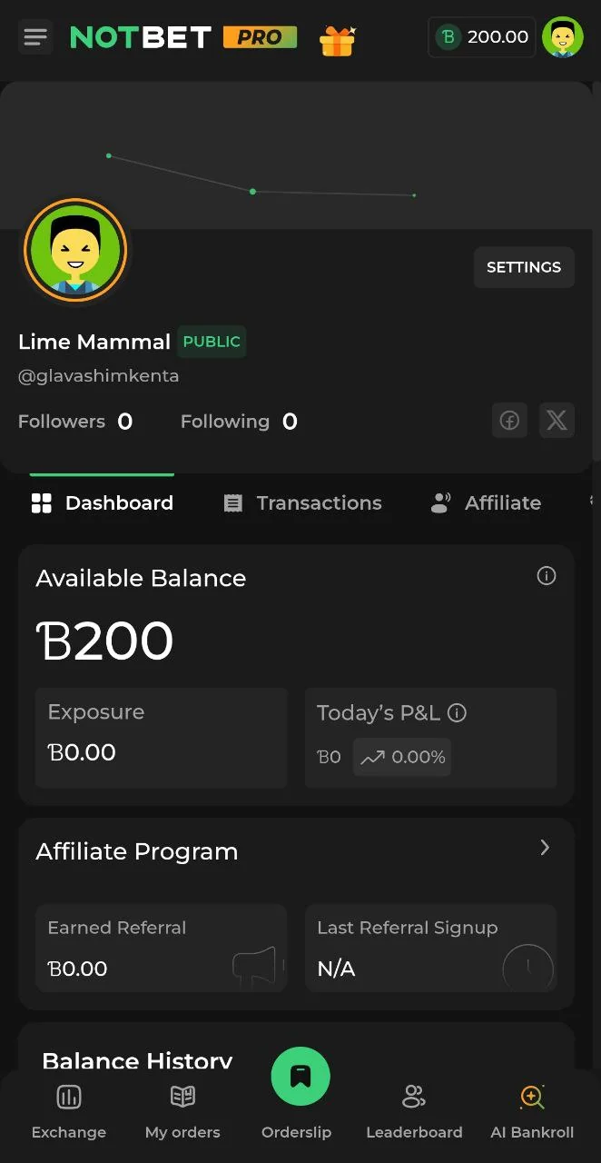 Notbet — Preview 2