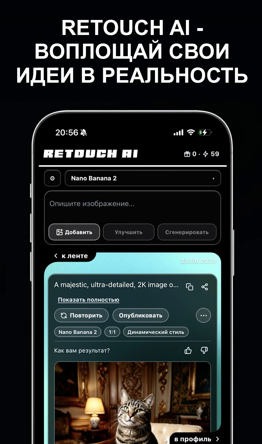 RetouchBot AI — पूर्वावलोकन 1