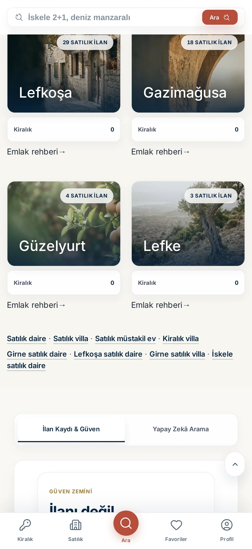 Evlek — Northern Cyprus Property MCP Server — Preview 3