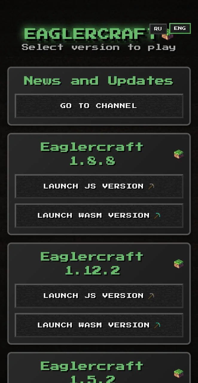 Eaglercraft — Preview 1